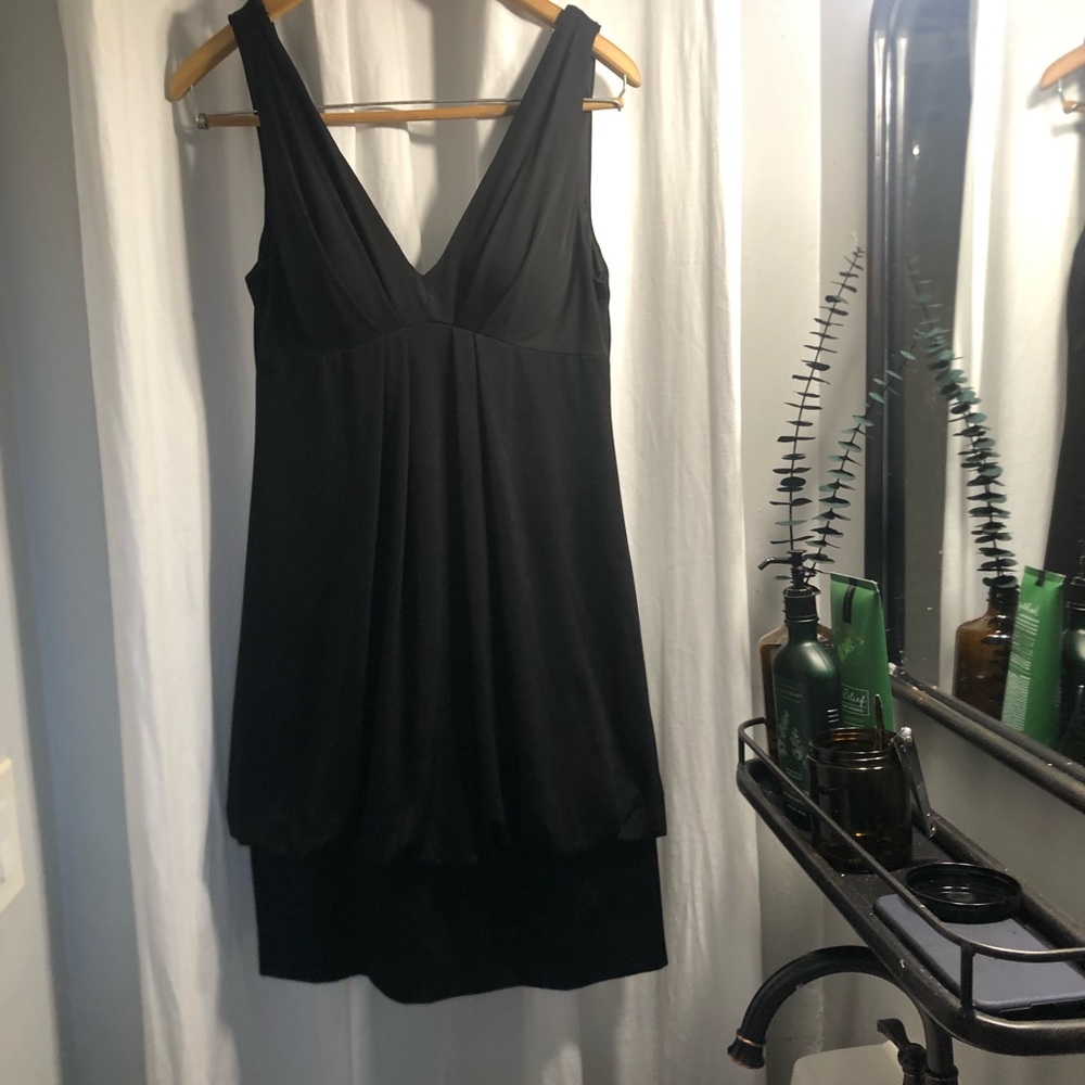 Simple black dress